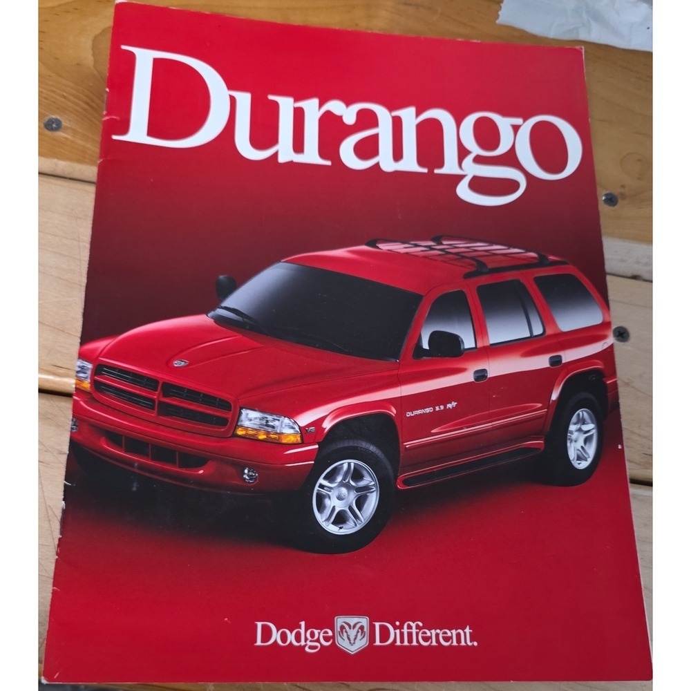 1999 Dodge Durango SLT 4x4 Brochure Catalog Original OEM